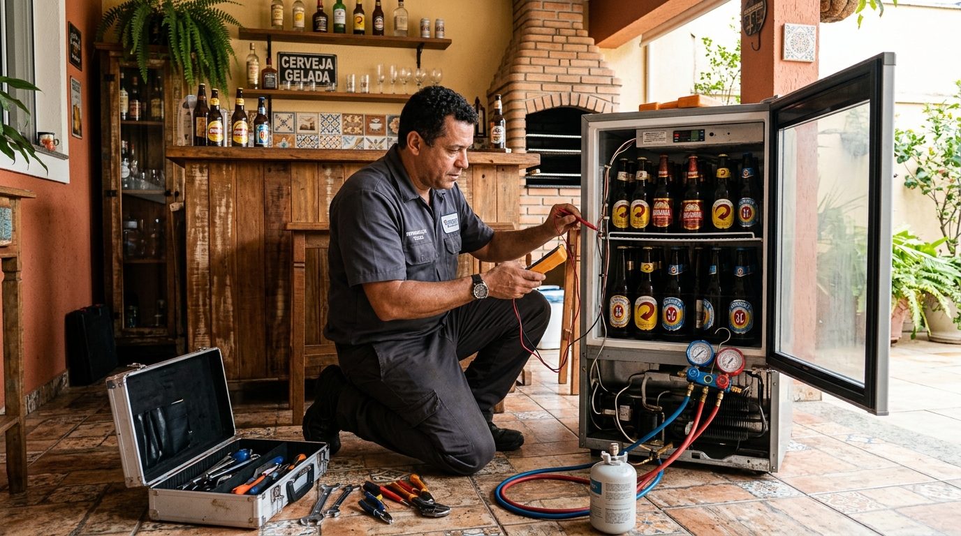 Assistência para Cervejeira Comercial em Americana‑SP