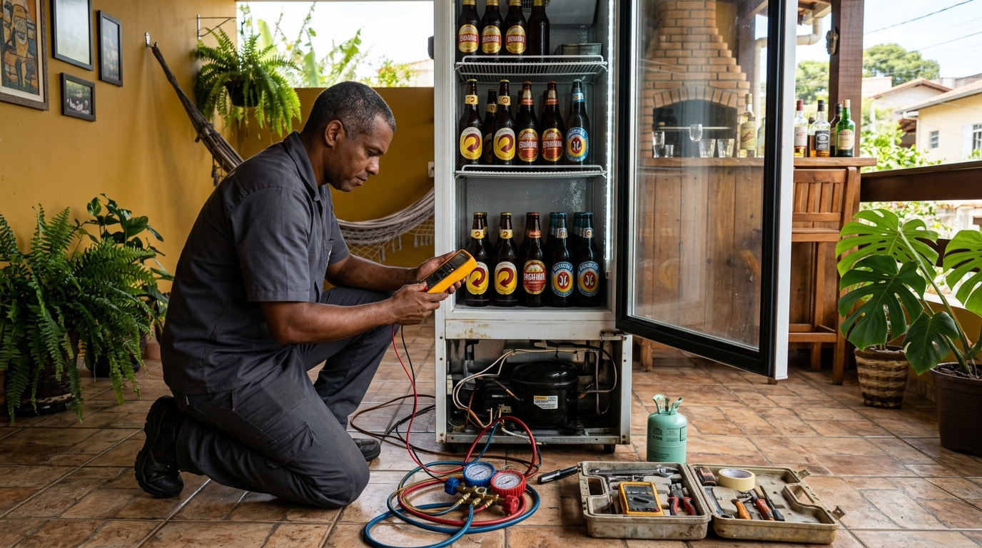 Reparo de Cervejeira Residencial em Americana‑SP